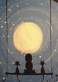 Bonsoir Madame la Lune